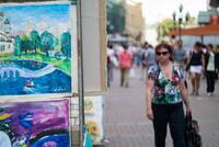 Продажа картин на Арбате в Москве