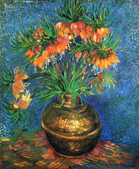 Цветы на картине Винсента Ван Гога